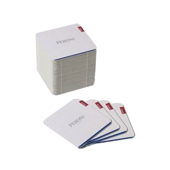 Sous-bocks Peroni carrés (100 pièces)