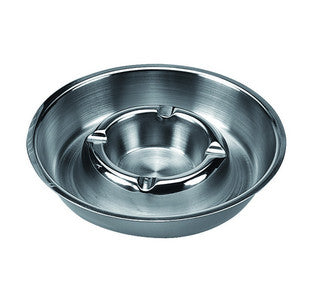 Cendrier en acier inoxydable (14cm)