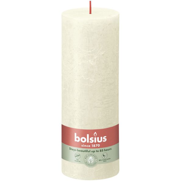 Bolsius Bolsius Stollen Shine 4 St rustique 190x68 mm coloré de perle doux