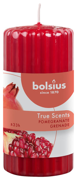 Bolsius Bolsius Cougies parfumées à 6 pcs 120x58 mm de grenade