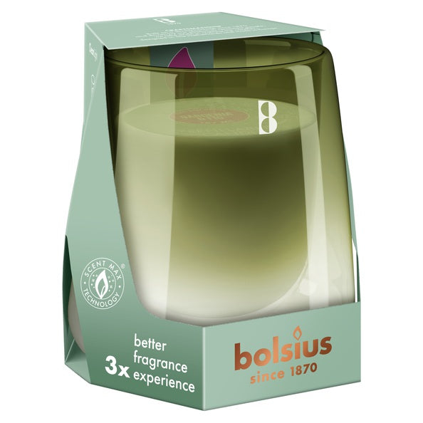 Kit de démarrage Bolsius cleanlight gardénia figue ø86x90 mm 24 heures (4 pièces)