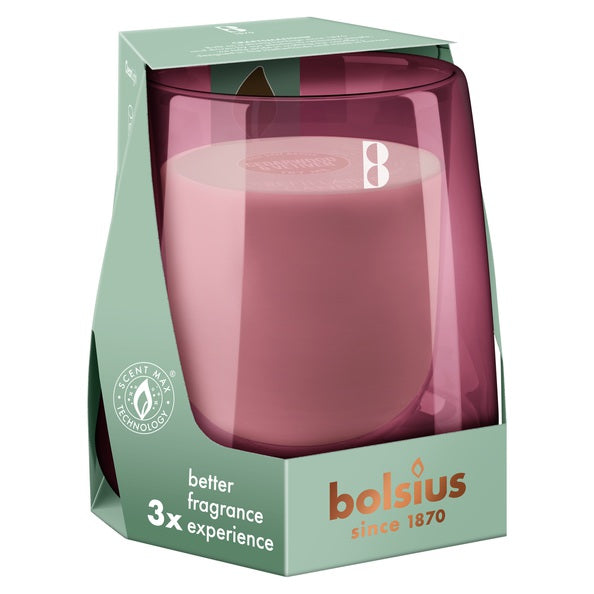 Bolsius starter kit cleanlight cèdre vétiver ø86x90 mm 24 heures (4 pièces)