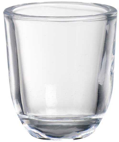 Verre porte-bolsius pour bougie votive rond ø58x65 mm (6 pièces)