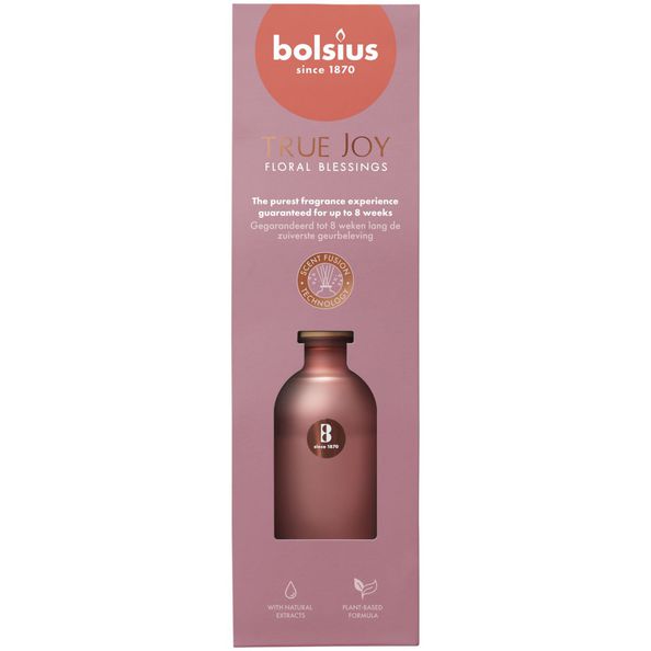Diffuseurs d'arômes Bolsius 80 ml bénédictions florales true joy (6 pièces)