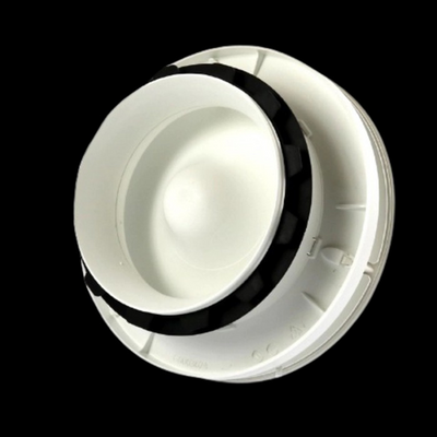 Renson 1074429 - valve aéroo ronde blanche pulsion et extraction réglable | 2 pièces