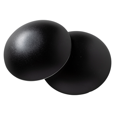 Mack 1069028 - butée de porte autocollante noir ø 60 mm 2 pcs | 6 pièces