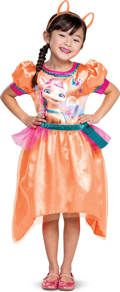 Déguisement mon petit poney, robe en plomb sunny starscout s (4-6x)