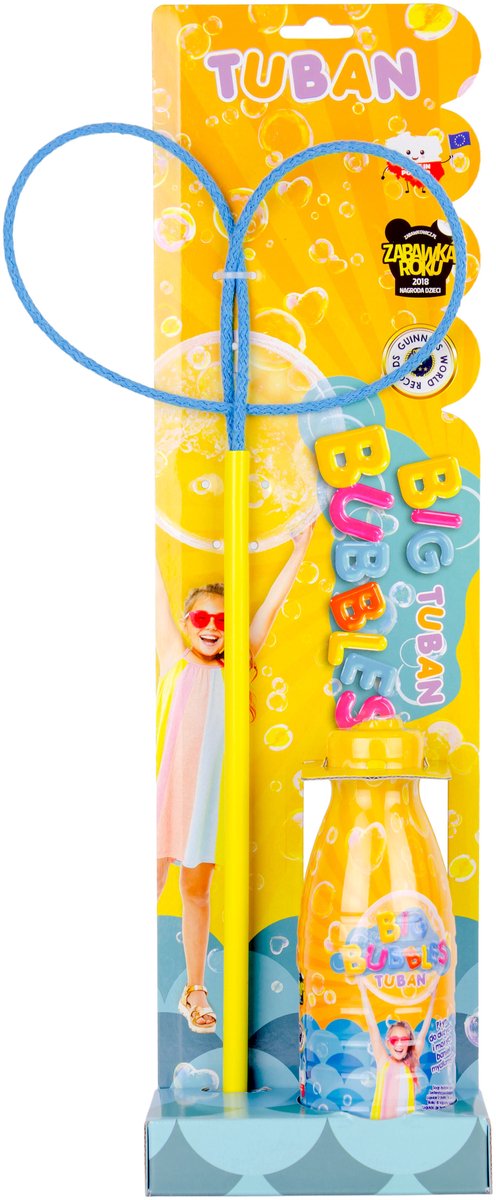 Tuban Toys - Ensemble de bulles de savon pro papillon avec liquide 400 ml.
