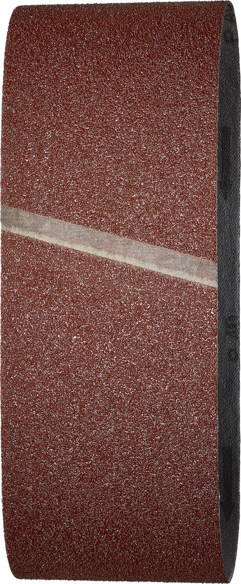 Wolfcraft - bandes abrasives pour ponceuse à bande - grain 40 - 6 pièces - 76 x 457 mm - rouleaux de papier de verre - rouleaux abrasifs - bande abrasive - 3111000