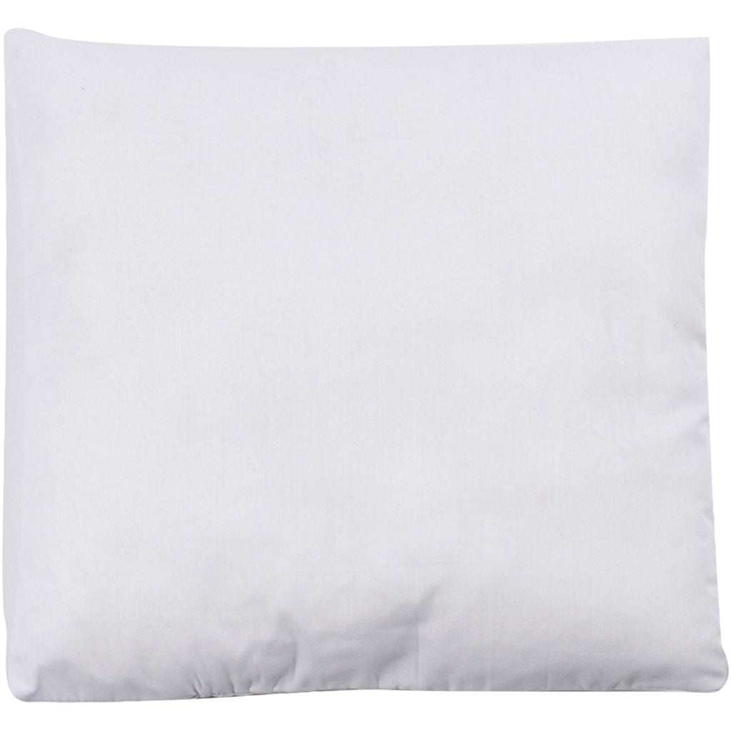 Coussin rempli de Creativ Company blanc, 24x24cm