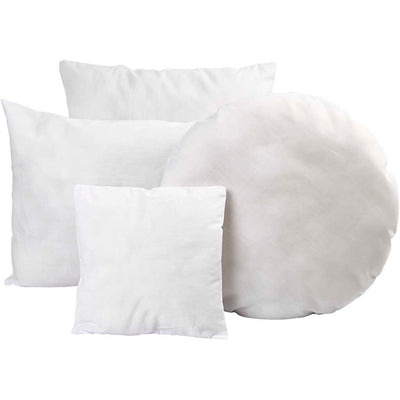 Coussin rempli de Creativ Company blanc, 24x24cm