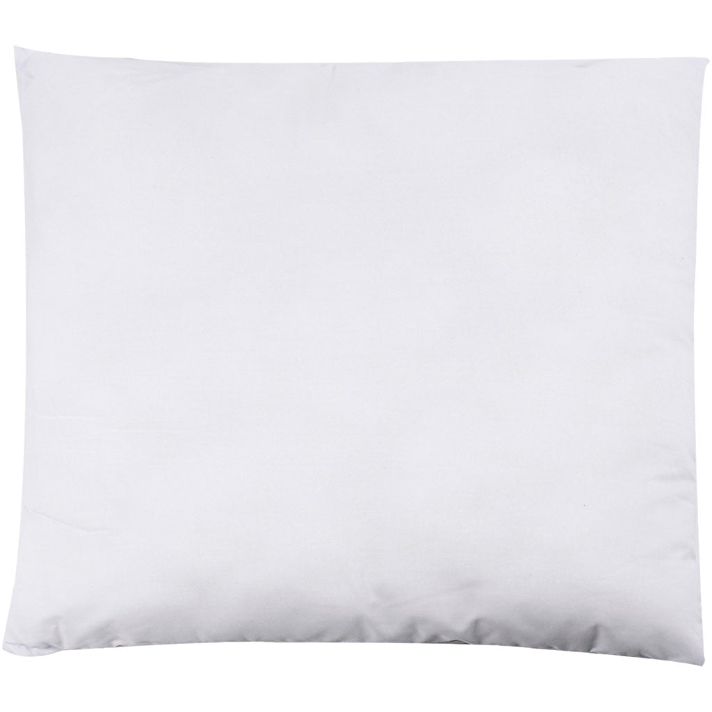 Coussin garni Creativ company, dim. 50x50 cm, 280 gr, blanc, 1 pièce