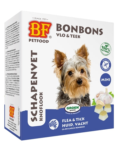 Biofood mouton vétérinaire mini bonbons ail