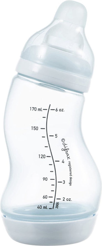 Biberon Difrax naturel - 170 ml - bleu clair - 1 pièce - s-biberon - anti-colique