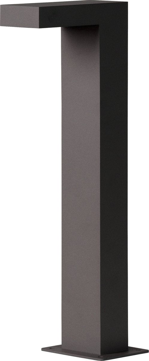 Lucide texas - lampe sur pied - led - 1x8w 3000k - ip54 - anthracite