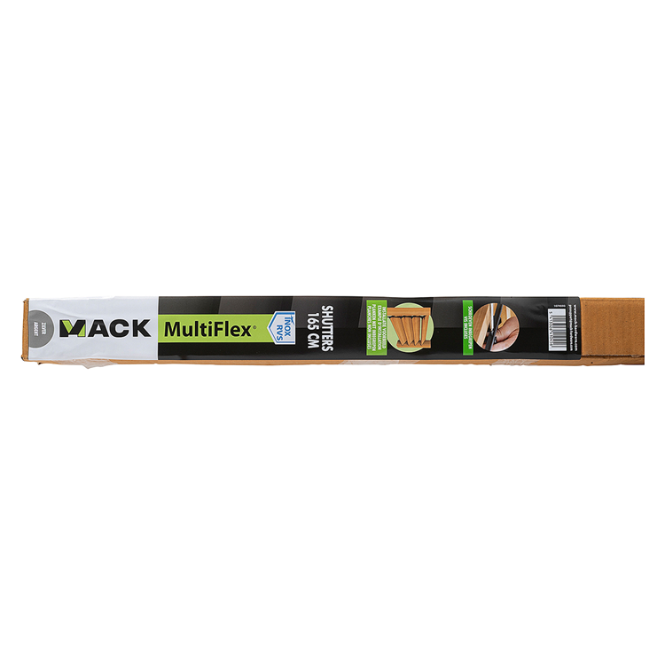 Mack 1074593 - volets multiflex 165 cm inox | 2 pièces