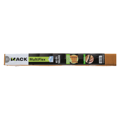 Mack 1074593 - volets multiflex 165 cm inox | 2 pièces