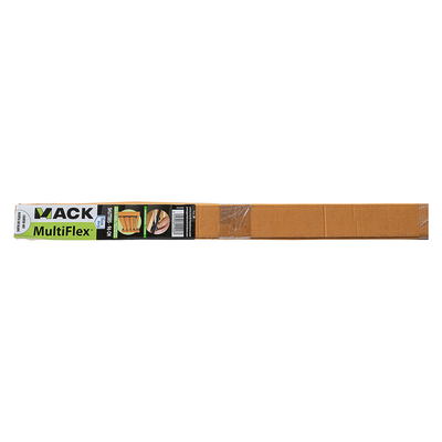 Mack 1074596 - volets multiflex 96 cm en acier inoxydable revêtement blanc | 2 pièces