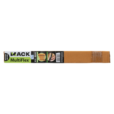 Mack 1074599 - volets multiflex 50 cm en acier inoxydable revêtement txt noir | 2 pièces
