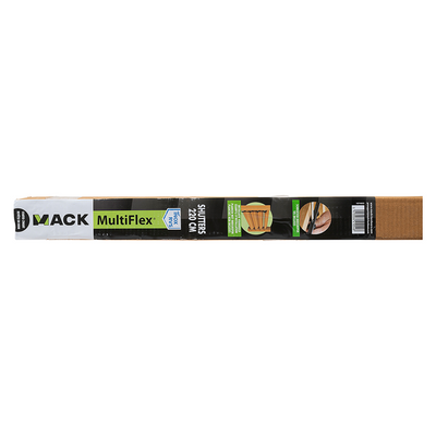 Mack 1074602 - volets multiflex 220 cm acier inoxydable revêtement txt noir | 2 pièces