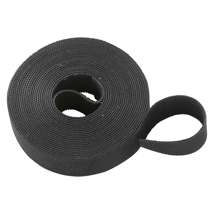 Mack 1072135 - velcro noir 25mm 5m | 5 pièces