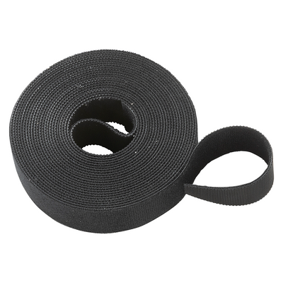 Mack 1072135 - velcro noir 25mm 5m | 5 pièces
