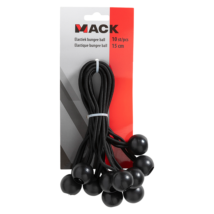 Mack 1072143 - ballon élastique 10 pcs longueur du cordon 30 cm | 8 pièces