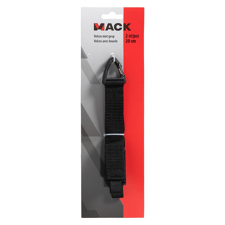 Mack 1072144 - velcro avec boucle 2pcs 20cm | 5 pièces