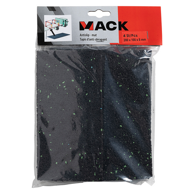 Mack 1072412 - 4 tapis antidérapants 100 x 200 x 8mm | 6 pièces