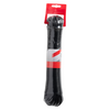 Mack 1073341 - fil pour corde à linge pp noir toron 3mm 60m avec âme en fil d'acier | 5 pièces