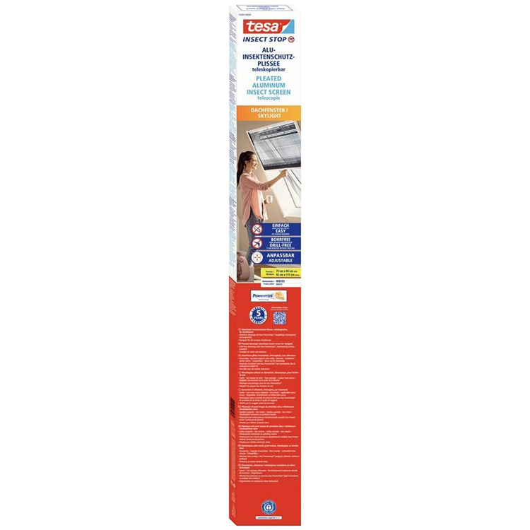 Tesa 1074289 - protection contre les insectes anthracite | 1 pièce