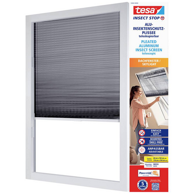 Tesa 1074289 - protection contre les insectes anthracite | 1 pièce