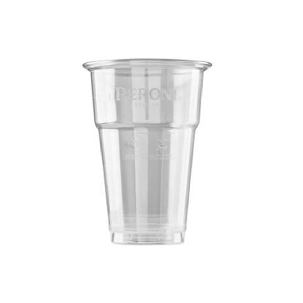 Verre à bière en plastique Peroni rpet (1250x 25cl)