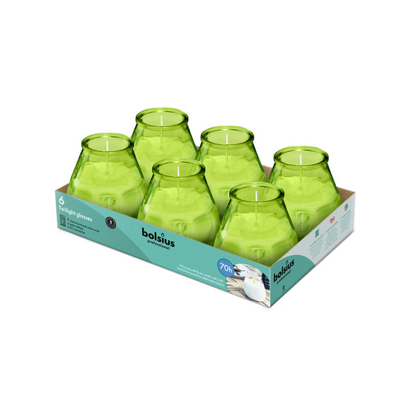 Bolsius prof citron crépuscule (6 pièces)