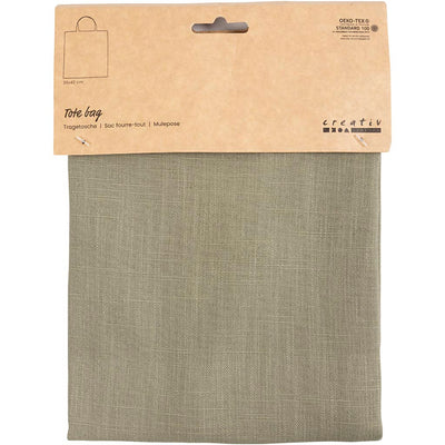 Creativ Company transportant un sac Dusty Groen, 38x42cm
