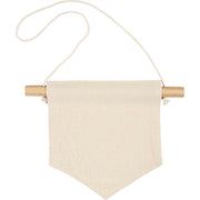 Bannière murale Creativ company, forme pointue, h : 16,5 cm, l : 15 cm, 300 g, naturel clair, 2 pièces 1 boîte - afbeelding 1