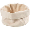 Paniers en tissu Creativ company, h : 14,5 cm, d 20 cm, 385 g, naturel clair, 2 pièces 1 boîte