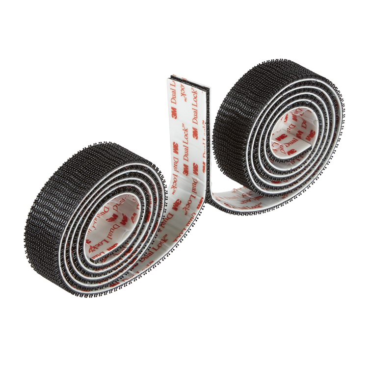 3m 1075818 - scotch extra. attaches 25mmx1m2rouleau pack noir | 6 pièces