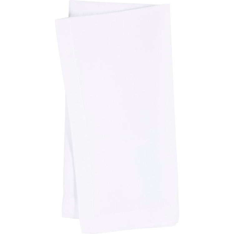 Serviettes textiles Creativ company, dim. 42x42 cm, 145 gr, blanches, 12 pièces 1 boîte