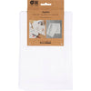 Serviettes textiles Creativ company, dim. 42x42 cm, 145 gr, blanches, 4 pièces 1 boîte
