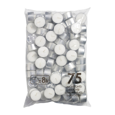 Bougies chauffe-plat Bolsius ø38x22 mm 8 heures (6x 75 pièces)