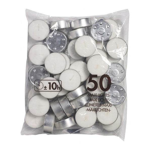 Bolsius maxi bougie chauffe-plat 10h sachet 50 pièces