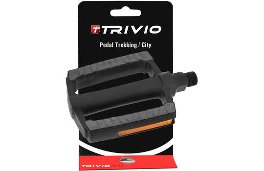 Trivio - pédales de vélo trekking noir
