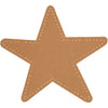 Creativ company star, d 17 cm, 350 gr, naturel, 4 pièces 1 boîte