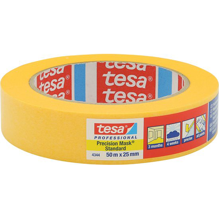 Tesa professionnel 1075564 - 4344 support de masque prec 50m x38mm | 4 pièces