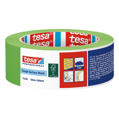 Tesa professional 1075582 - 74338 masque à surface rugueuse 50mx36mm | 8 pièces