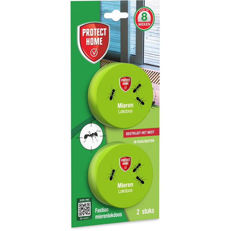 Solabiol boîte d'appâts pour fourmis fastion 2 pcs protéger la maison