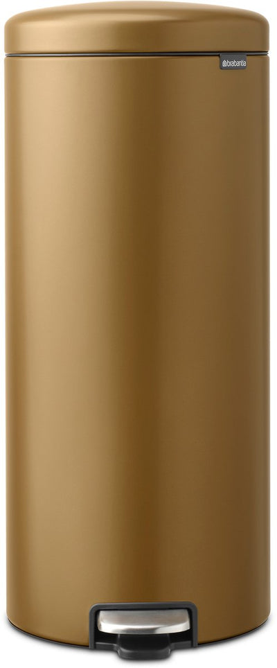 Poubelle Brabantia newicon - 30 litres - laiton chaud