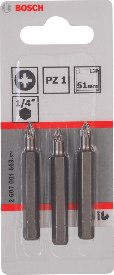 Bosch - xh-tors pz1 51mm - 3 pièces