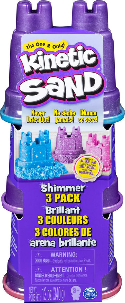 Spinmaster cinétique sable scintillant 3 pack